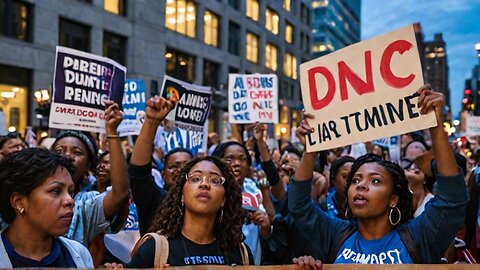 Anti-Israel Protests Near DNC Growing Stronger | Crowds Rally for 3rd Night