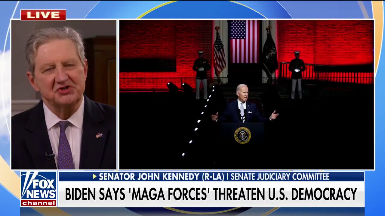 Sen. John Kennedy: Biden's speech was a cynical attempt to fill our heads with stupid