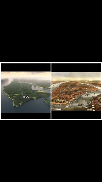 America in the years 1600 to 2022 now, the development stage