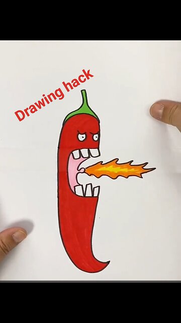 Drawing hack | Easy tricky hack for kids
