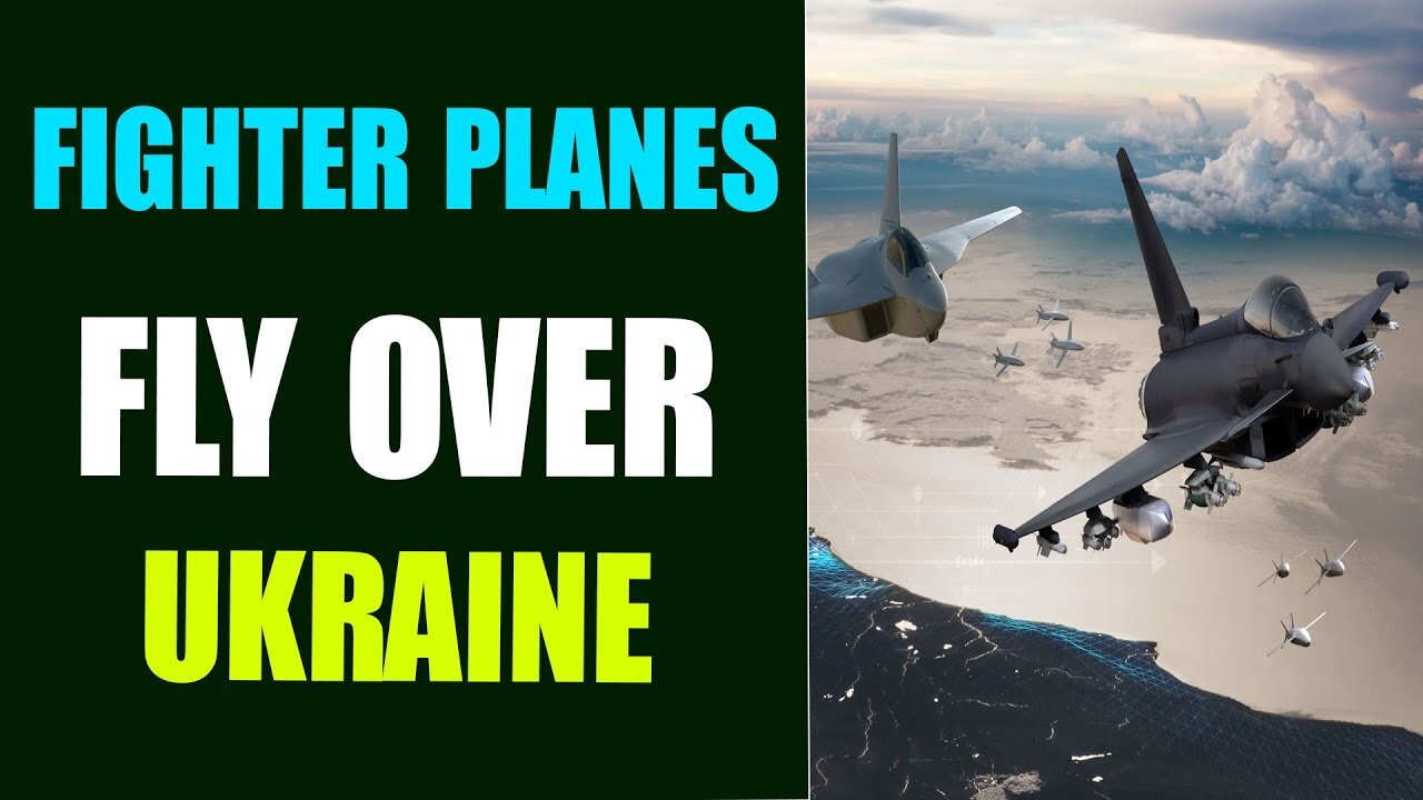 MAJOR MILITARY ACTIONS! FIGHTER PLANES FLY OVER UKRAINE - TRUMP NEWS