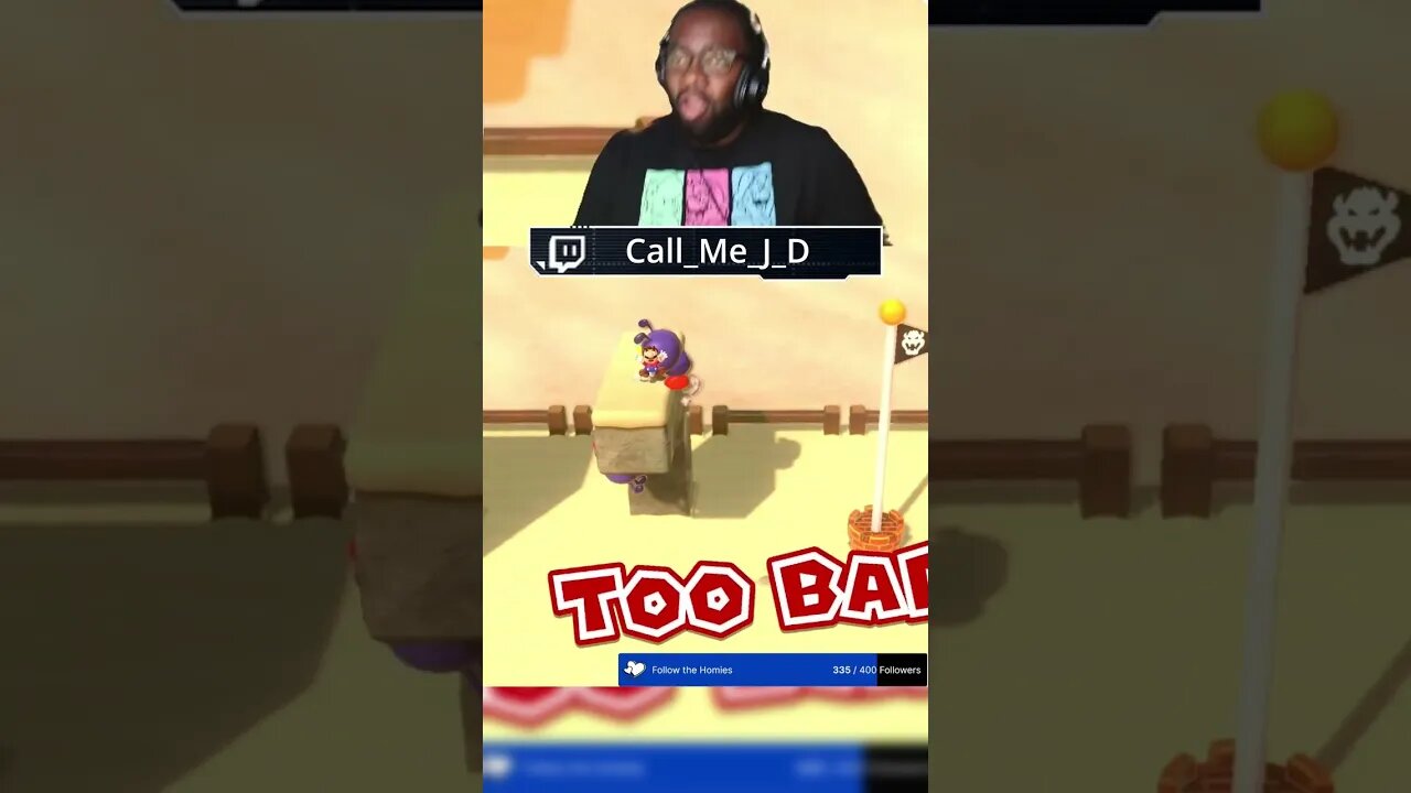 Mario Course FAIL