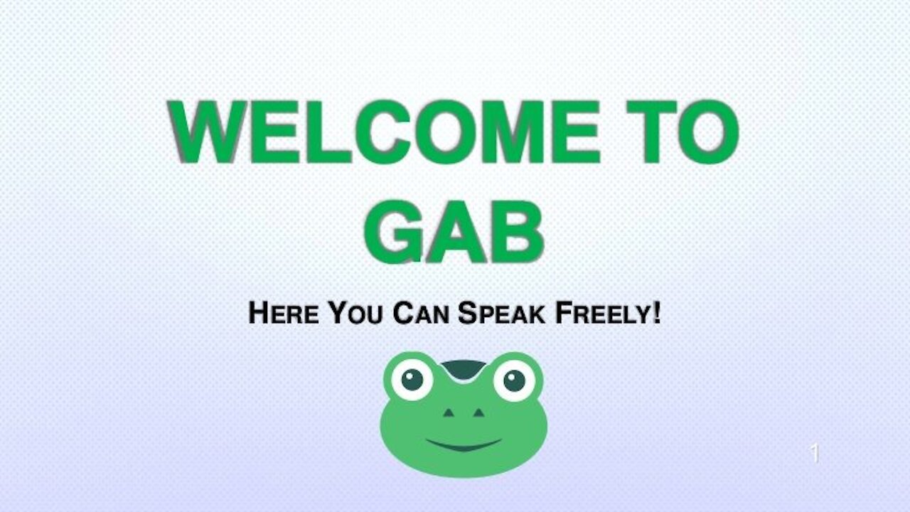 Let's get you moved to Gab before it is TOO late... FB is going to shut down conservative speech...