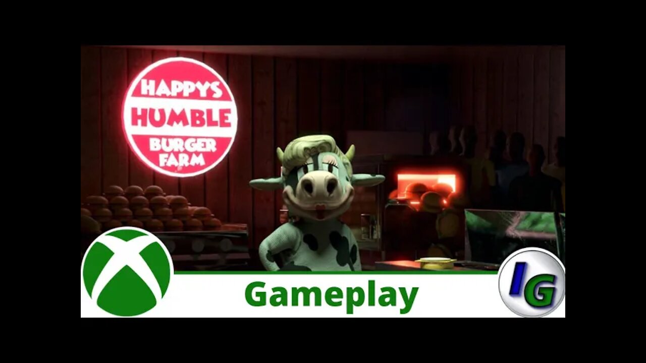 Happy's Humble Burger Farm Gameplay on Xbox