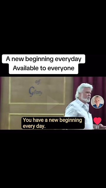 Pastor Bob Joyce (Elvis!?) - “You Have A New Beginning Every Day” | Inspiring Sermon