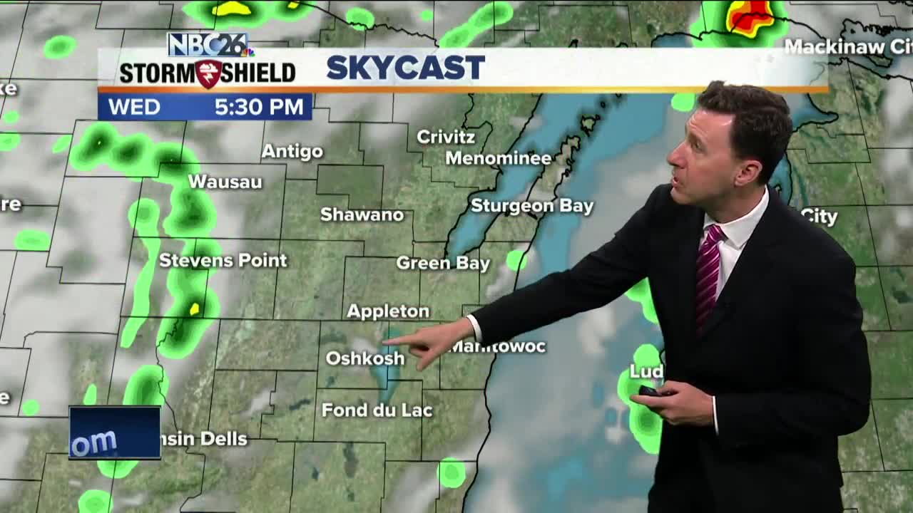 Michael Fish's NBC26 weather forecast