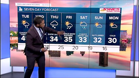 WMAR-2 News Weather at 11