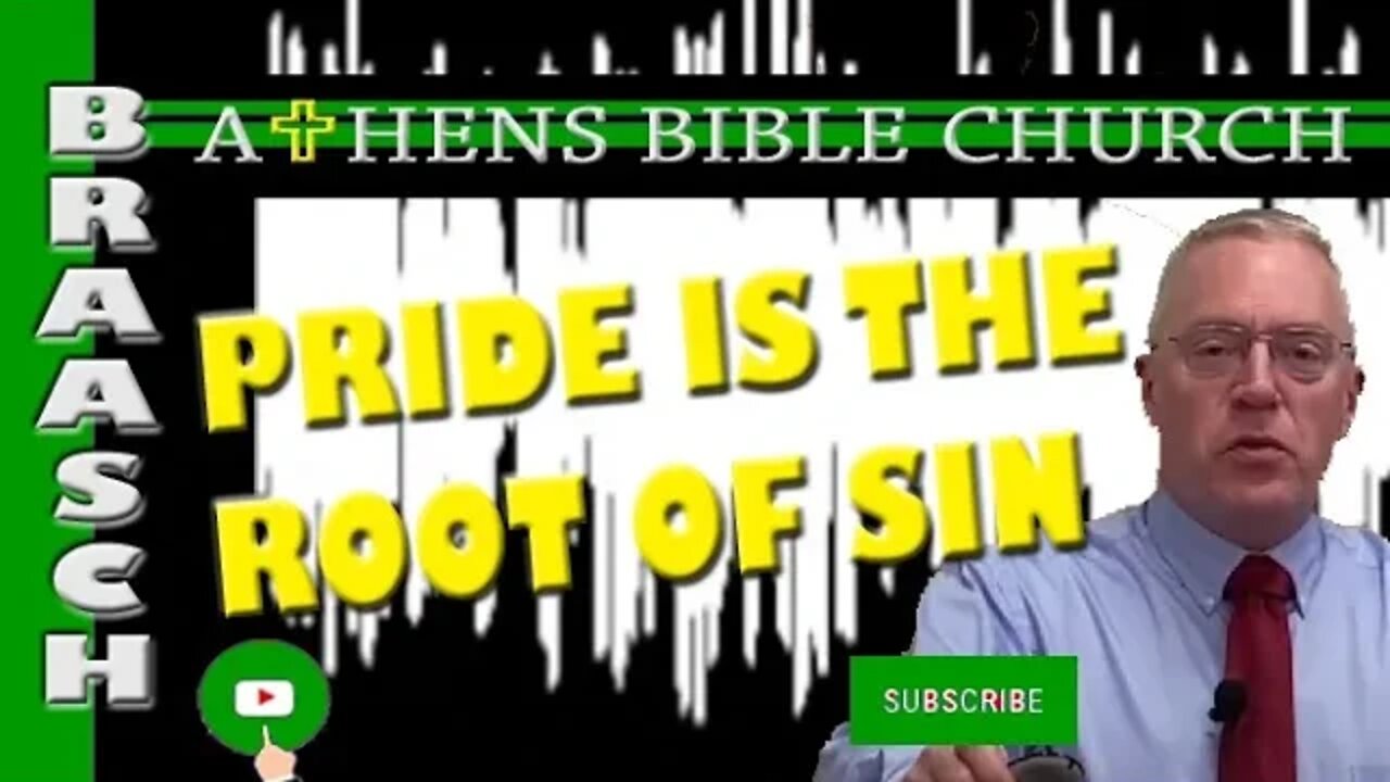 The Root of All Evil Might Be Money; But, The Root of All Sin is Pride | Athens Bible Church