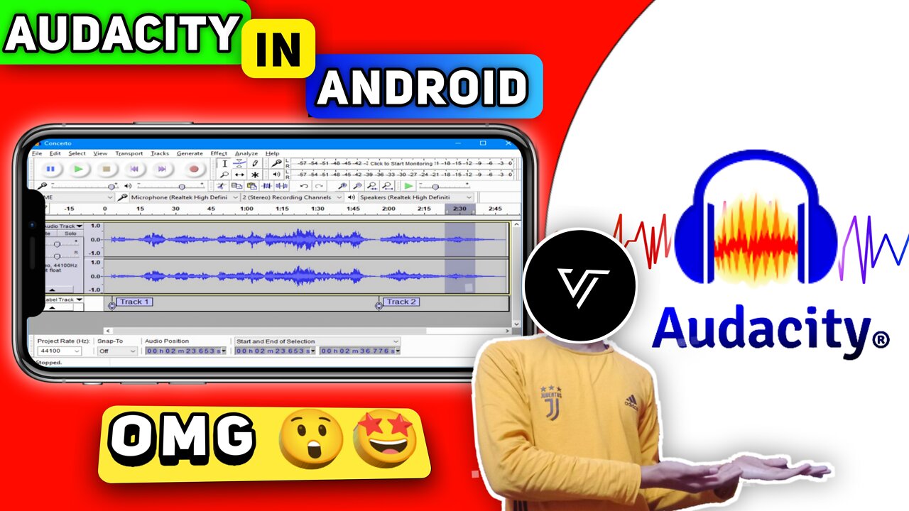 How to run Audacity on android