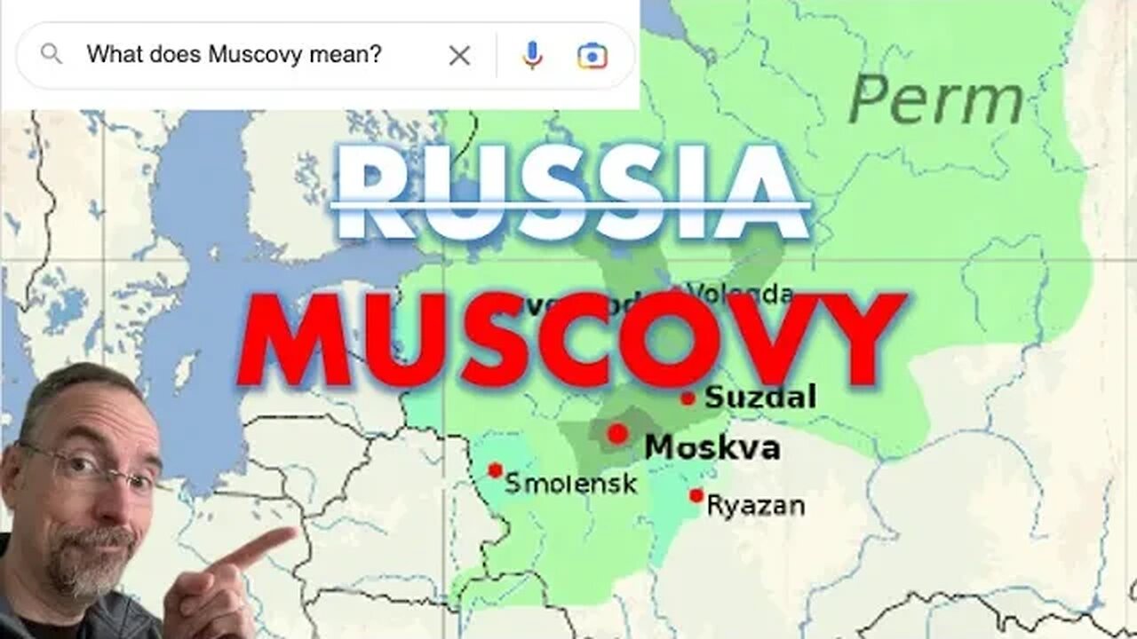 Why would Ukrainians call Russia "Muscovy"?