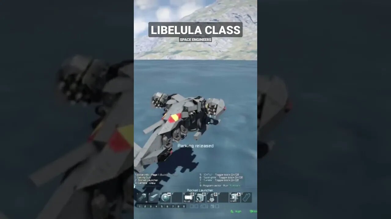 La nave espacial española LIBELULA que podría usarse en Marte de Space Engineers - Wholy