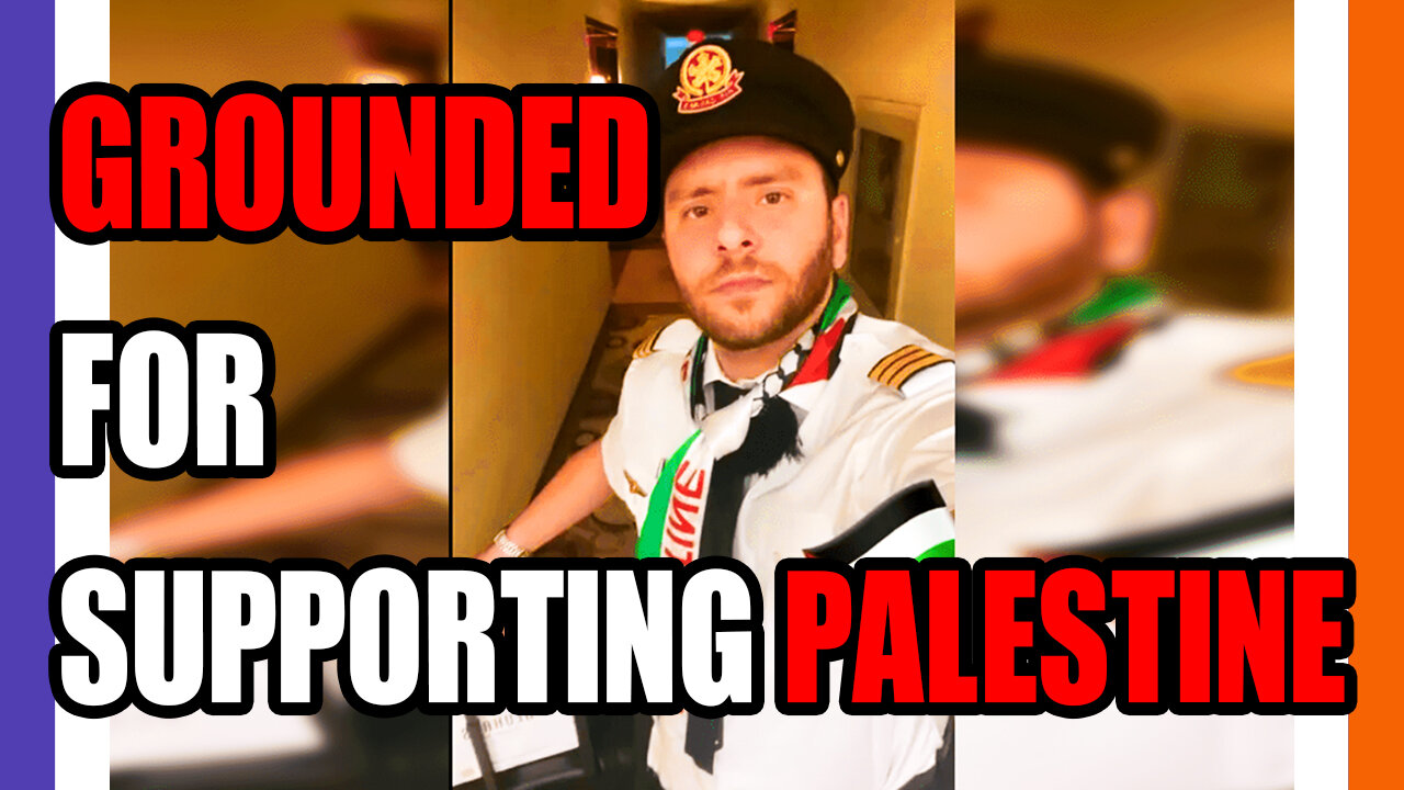 Pilot Suspended For Supporting Palestine