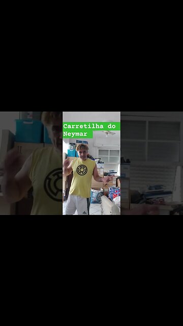 carretilha do Neymar drible de futebol