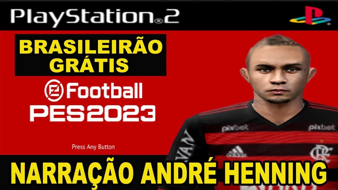 PES 2022 (PS2) COM BRASILEIRÃO ATUALIZADO AGOSTO DOWNLOAD ISO GRÁTIS