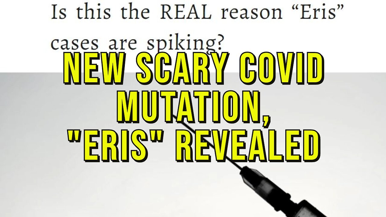 Next "SCARY" COVID Variation Has Been Revealed!!! Legacy Media Will Try To Replay 2020.