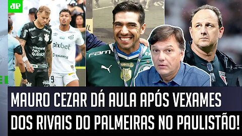 "É SÓ DÍVIDA! Corinthians, SPFC e Santos VEEM o Palmeiras NADAR DE BRAÇADA e..." Mauro Cezar DÁ AULA