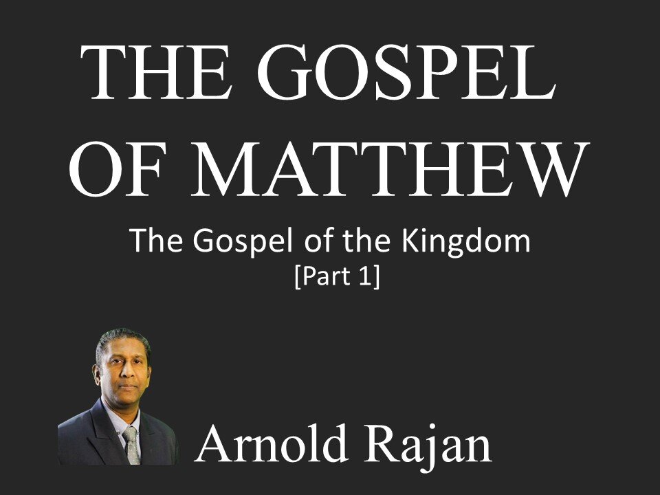 GOSPEL OF MATTHEW PART 1