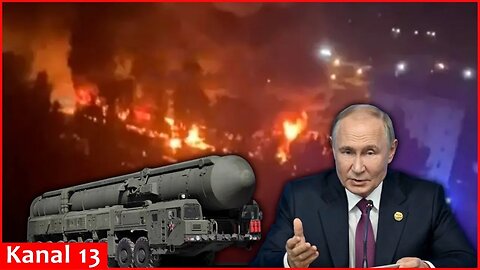 “It’s response to strike on Russia with US, UK missiles"- Putin on strike on Dnipro with new missile