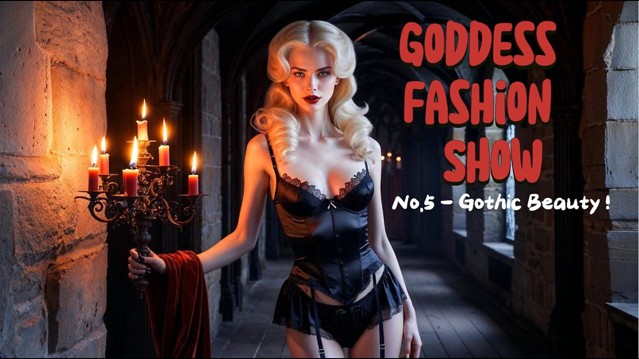 GODDESS FASHION SHOW No.5 - GOTHIC BEAUTY !