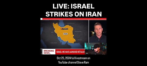 ISRAEL STRIKES IRAN TODAY OCT 25 2024