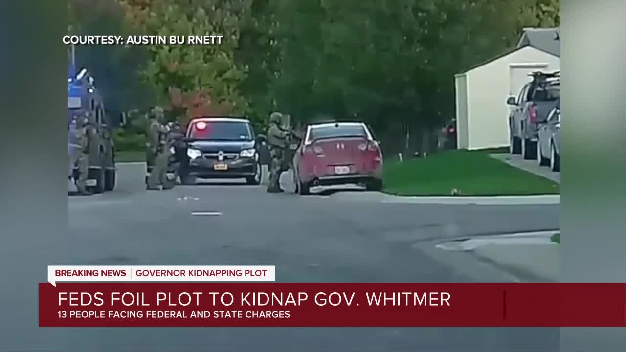 13 charged by state, feds in plot to kidnap Gov. Gretchen Whitmer