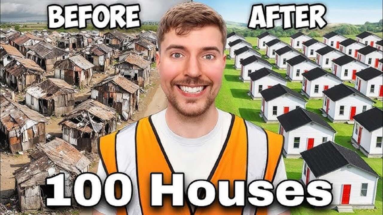 I Built 100 Houses And Gave Them Away!