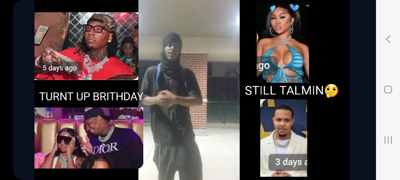 MONEYBAGG YO BRITHDAY GOT TURNT ARI PULLED OUT DA RACCS AM JEWELRY G HERBO TALM ARI FED RAID💪🏾💯