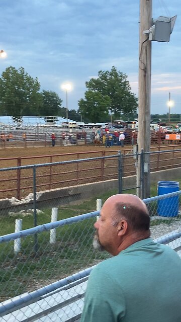 Breakaway Roping at Rodeo