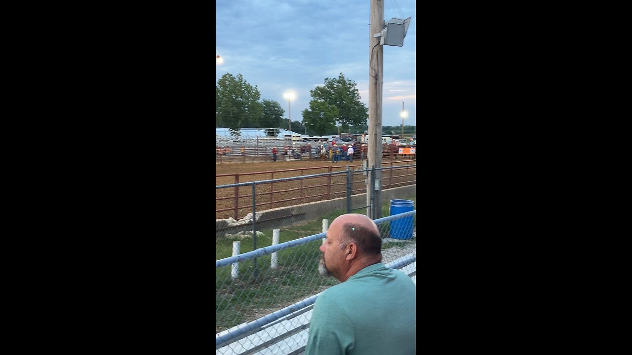 Breakaway Roping at Rodeo