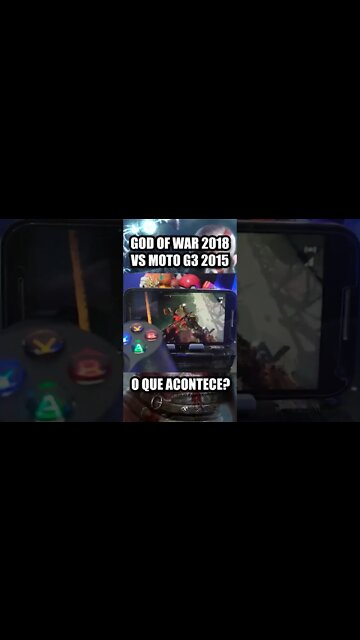God of War 2018 vs Moto G3! #gow #godofwar #android #geforce #geforcenow #kratos #atreus