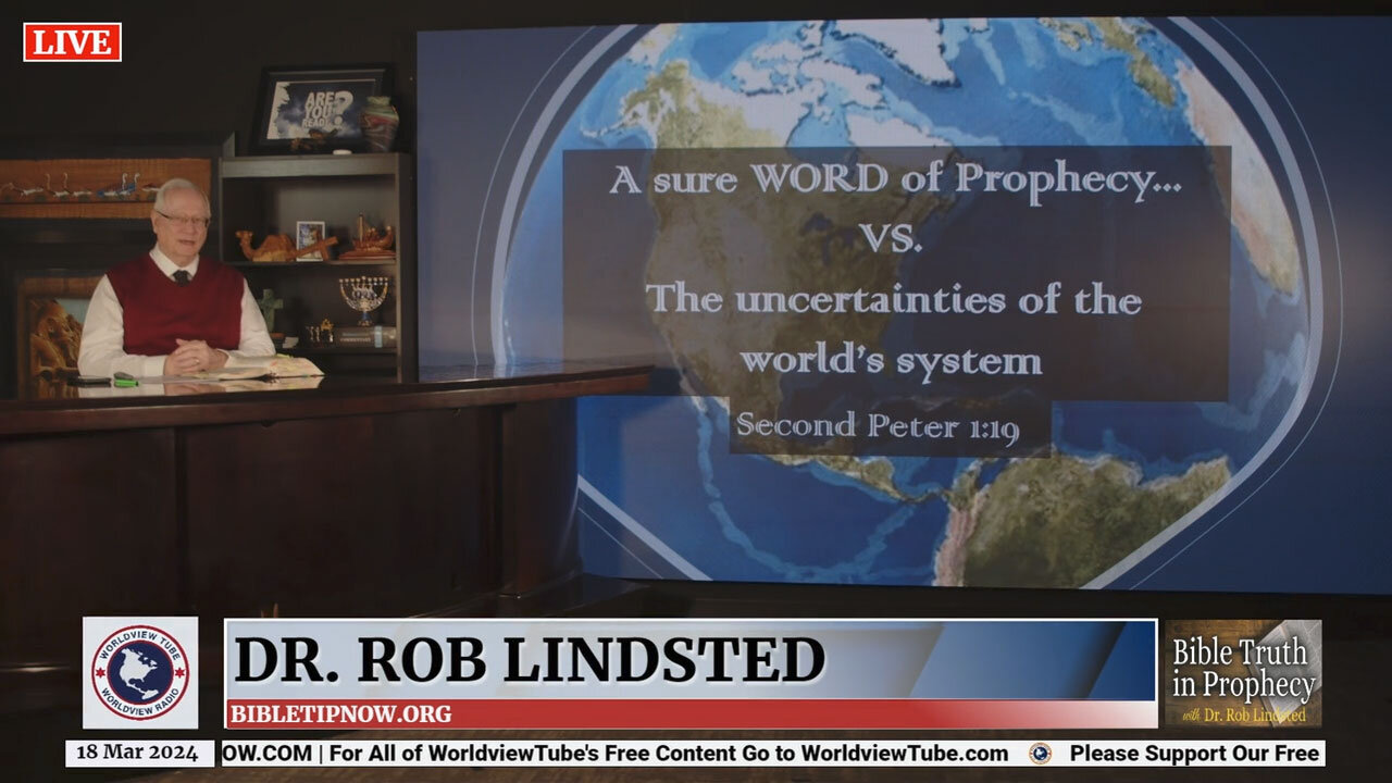 Surety of Prophecy Vs. Worldly Uncertainty with Dr. Rob Lindsted - Part 3