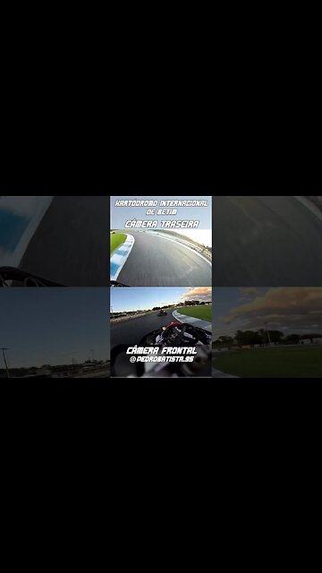 Na caça ao LÍDER DA CORRIDA... #onboard #gopro #karting