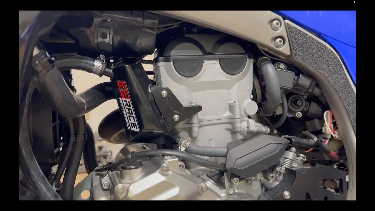 RP Race Performance YFZ450r Oil Breather Box Install