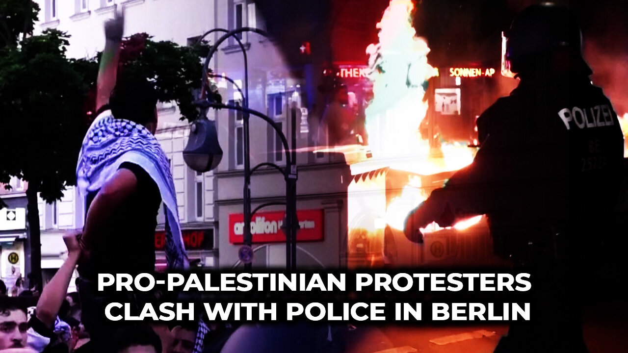 Pro-Palestinian Protesters Clash With Police in Berlin