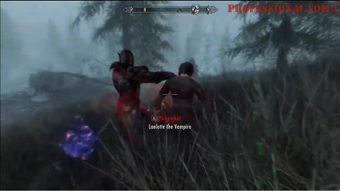 Skyrim Short - Virgin Vampire Lackey vs Chad Teldryn Sero