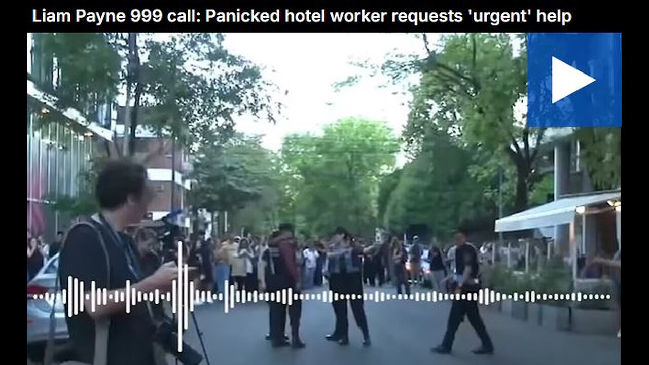 Video: Liam Payne 999 call: Panicked hotel worker requests 'urgent' help