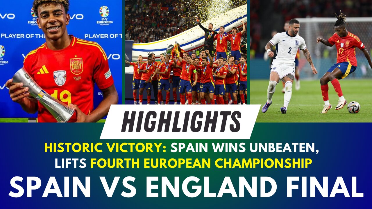Spain vs England Euro 2024 Final | Highlights | Analysis | Review