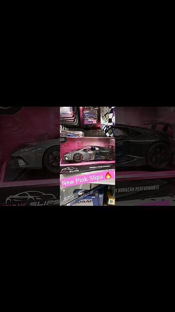 Hot New Pink Slips 1:24 by Jada #shorts #diecast #lamborghini #ford