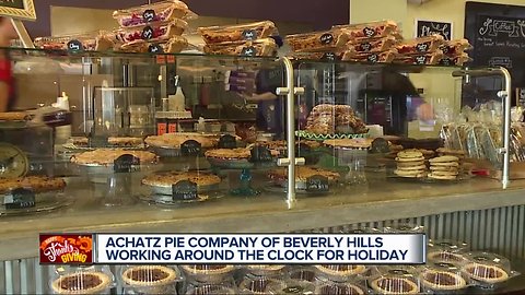 Achatz Pie Company working around the clock for holiday