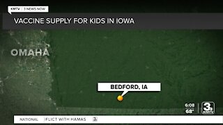 What does the vaccine supply look like for kids in Iowa?