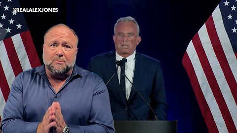 Alex Jones Responds To RFK Jr's Historic Endorsement of Trump Speech