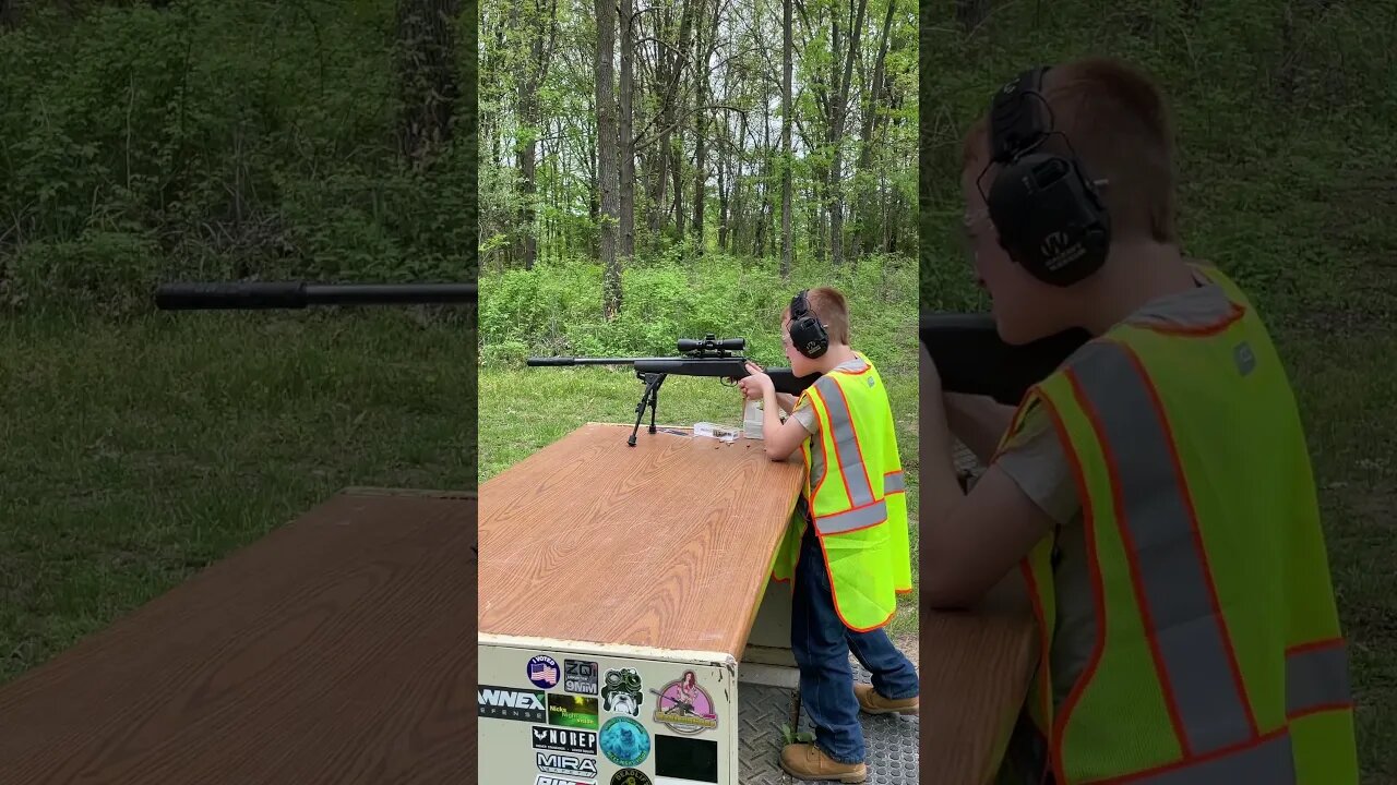 Suppressed 22LR: Savage Rascal Target XP #shorts #22lr
