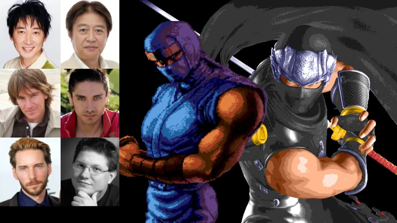 Video Game Voice Comparison- Ryu Hayabusa (Ninja Gaiden)