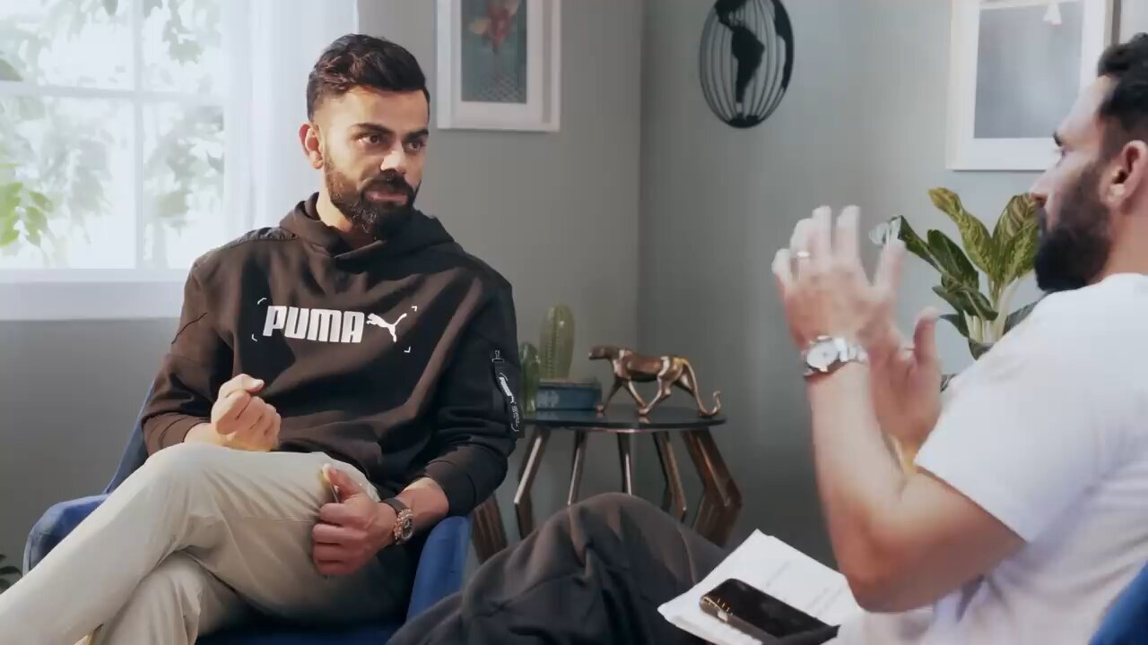 VIRAT KOHLI ON HIS SUCCESS