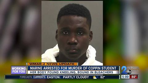 Marine arrested for murder of Coppin Student