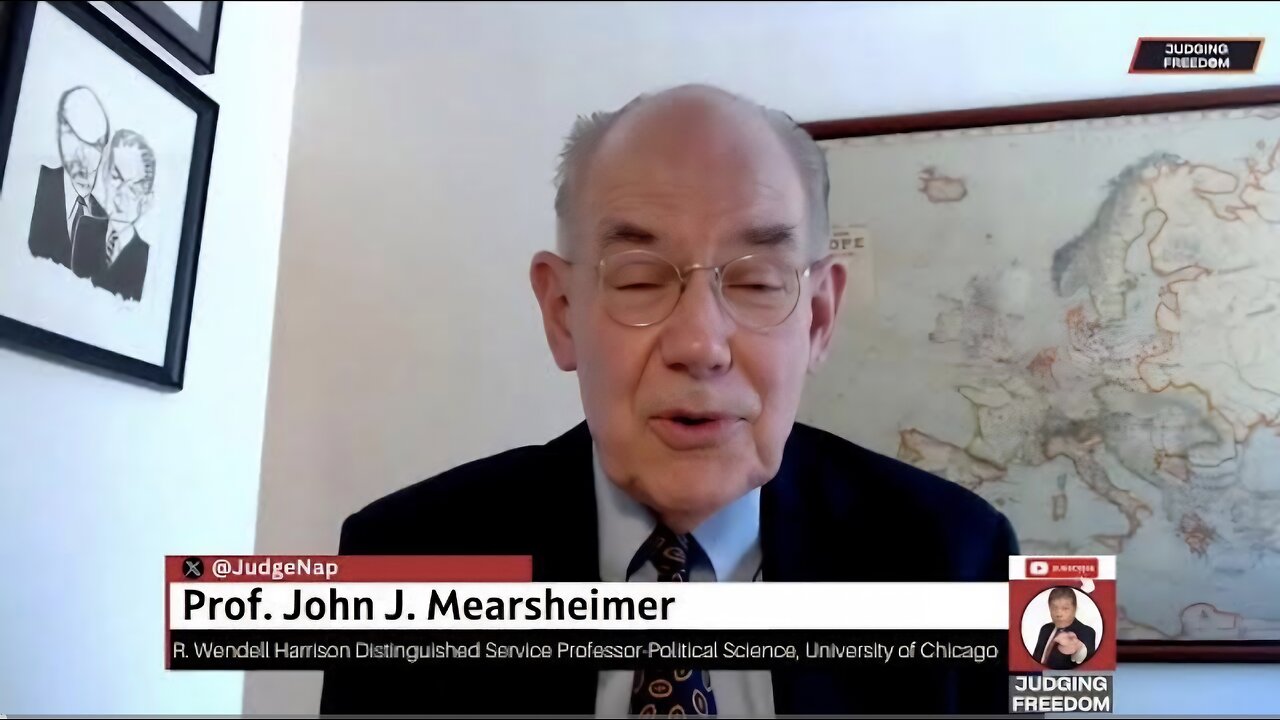 Prof. John Mearsheimer : Is Israel on the Brink?