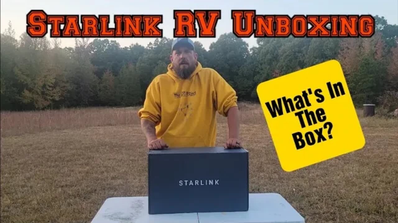 Starlink RV Unboxing What's In The Box?