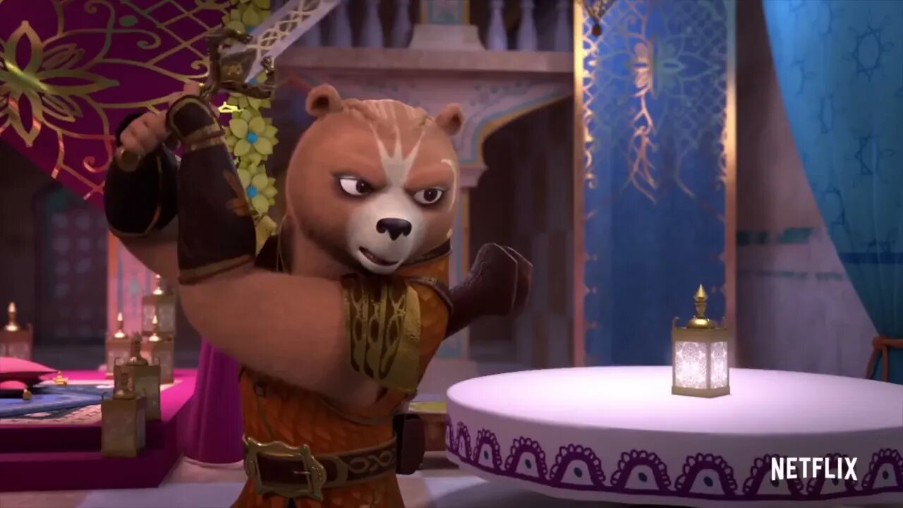 Kung Fu Panda The Dragon Knight Travels to India Season 2 Trailer 2023 Jack Black, Rita Ora