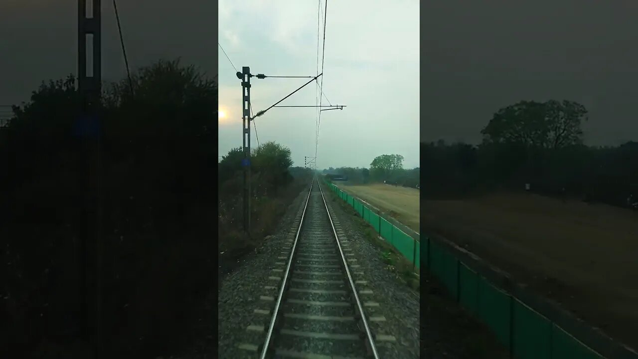 Over the track