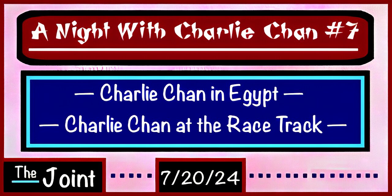 The Joint ☛ It's Charlie Chan Night #7!!! Don't forget the Orange Chicken!